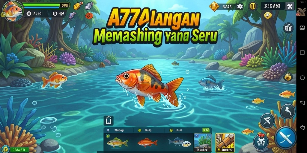 Tangkapan ikan besar dalam gameplay A777GAME yang seru.