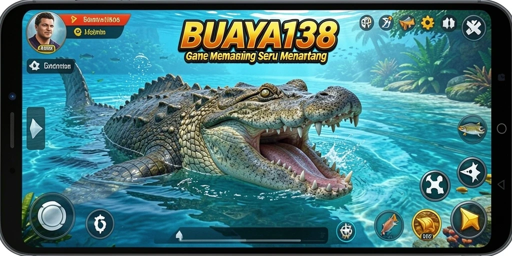Tangkapan ikan menakjubkan dalam gameplay BUAYA138.