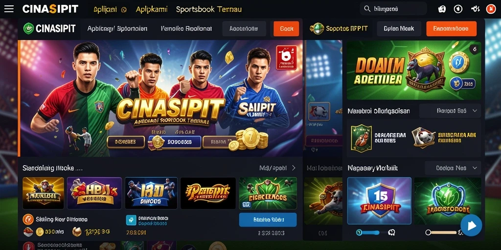 Menampilkan gameplay menarik dari CINASIPIT Sportsbook.