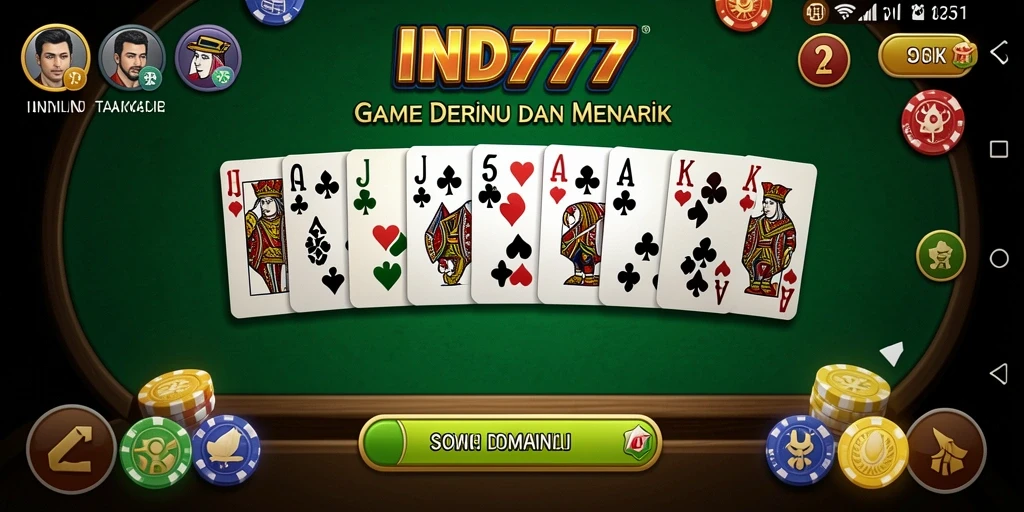 Tampilan menarik gameplay IND777 yang seru dan kompetitif.