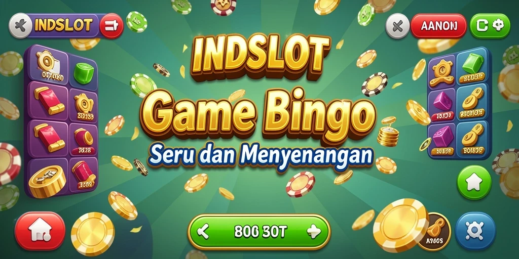 Tampilan gameplay seru dalam aplikasi Bingo INDSLOT.
