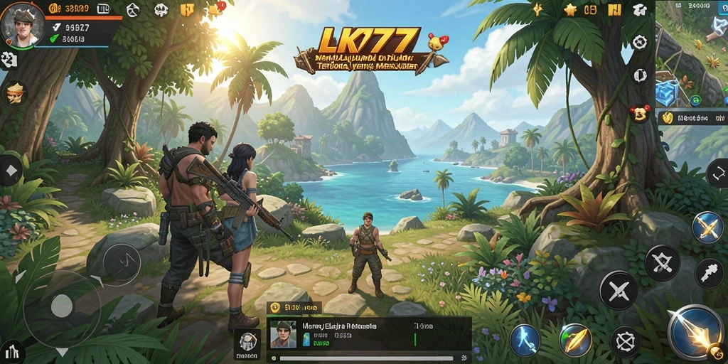 Tangkapan layar LK777 menampilkan pengalaman gameplay Open World yang mendalam.