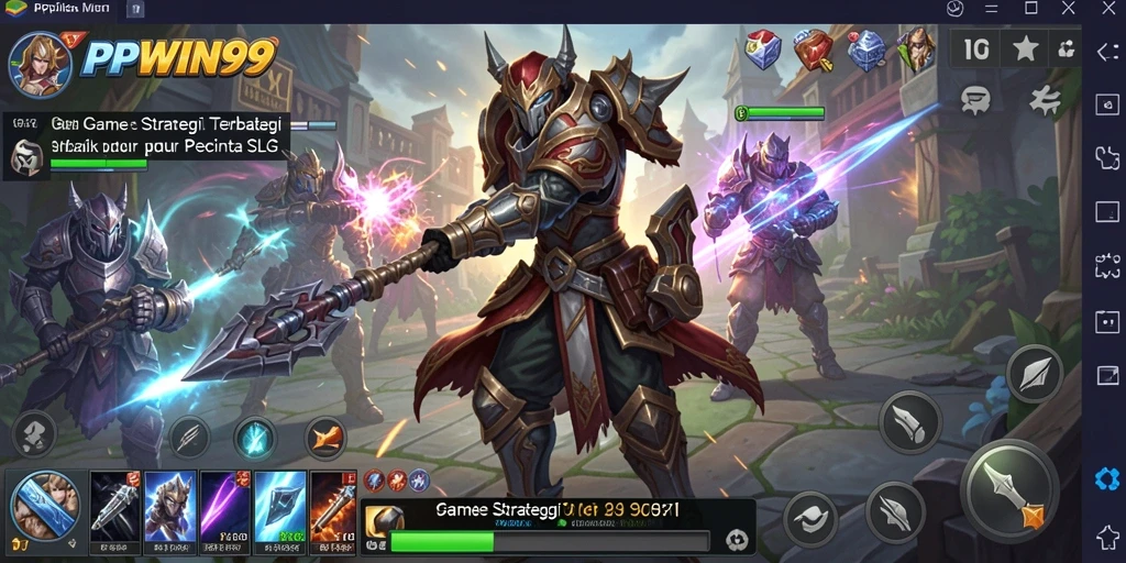 Screenshot PPWIN99 menunjukkan momen seru dalam pertempuran strategi.