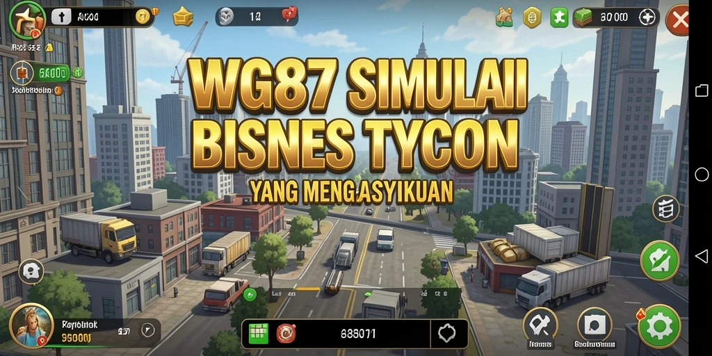 Tampilan screenshot WG87 menunjukkan keseruan dalam gameplay Tycoon.